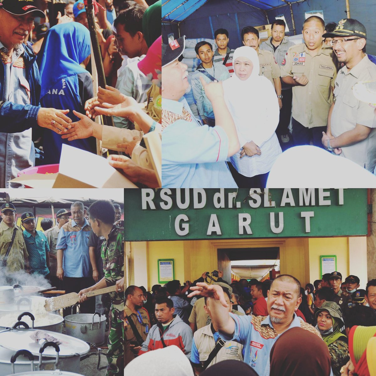 Deddy_Mizwar_'s tweet photo. Mendampingi MENSOS RI ibu Khofifah Indar Parawansa meninjau lokasi banjir Garut.
Allah bersama mereka yg sabar. *Al-Fatihah!
#PrayForGarut https://t.co/m3qMFotlII