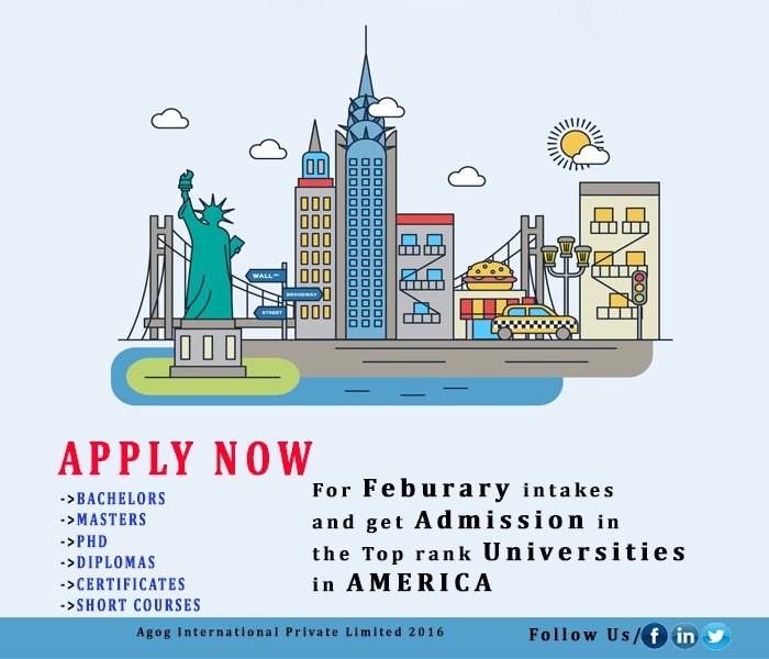 AgogIntl's tweet photo. #StudyAbroad #StudyInUSA #RenownedUniversities #ApplyNow #FebIntakes #NOCONSULTATIONFEE #ForStudents #ContactUs #AgogIntl
@AnahittaAMian https://t.co/3dSeEHAP68