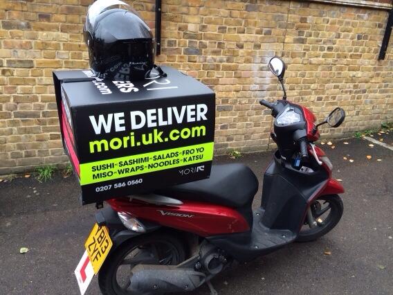 Why not order your favourite dishes straight to your door! :) 
Free delivery for orders over £12 mori.uk.com