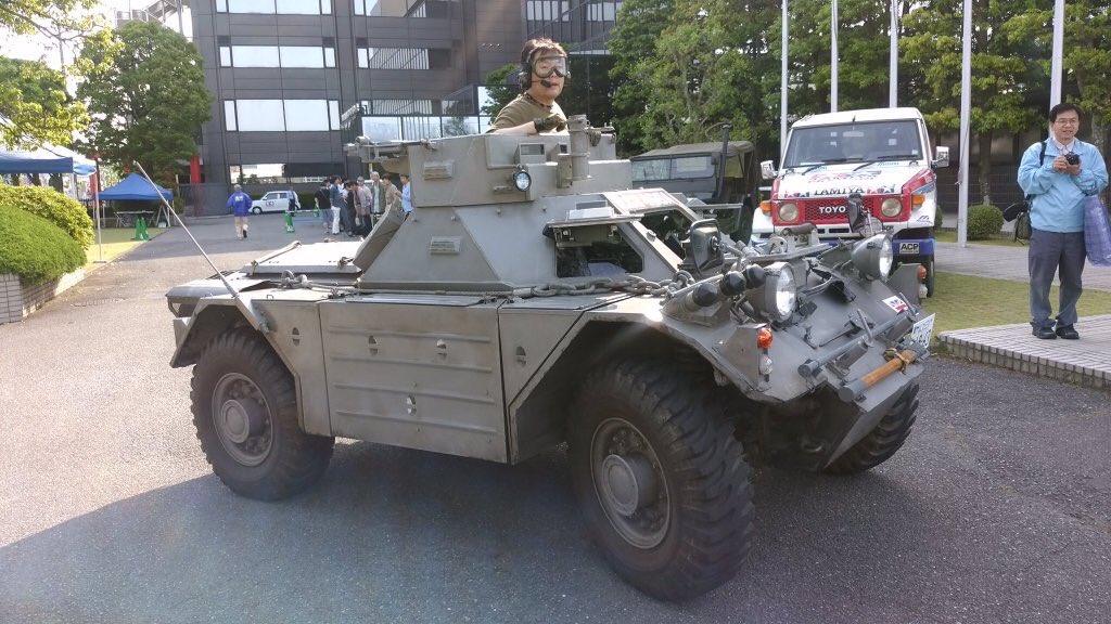 フェレット装甲車 軌跡