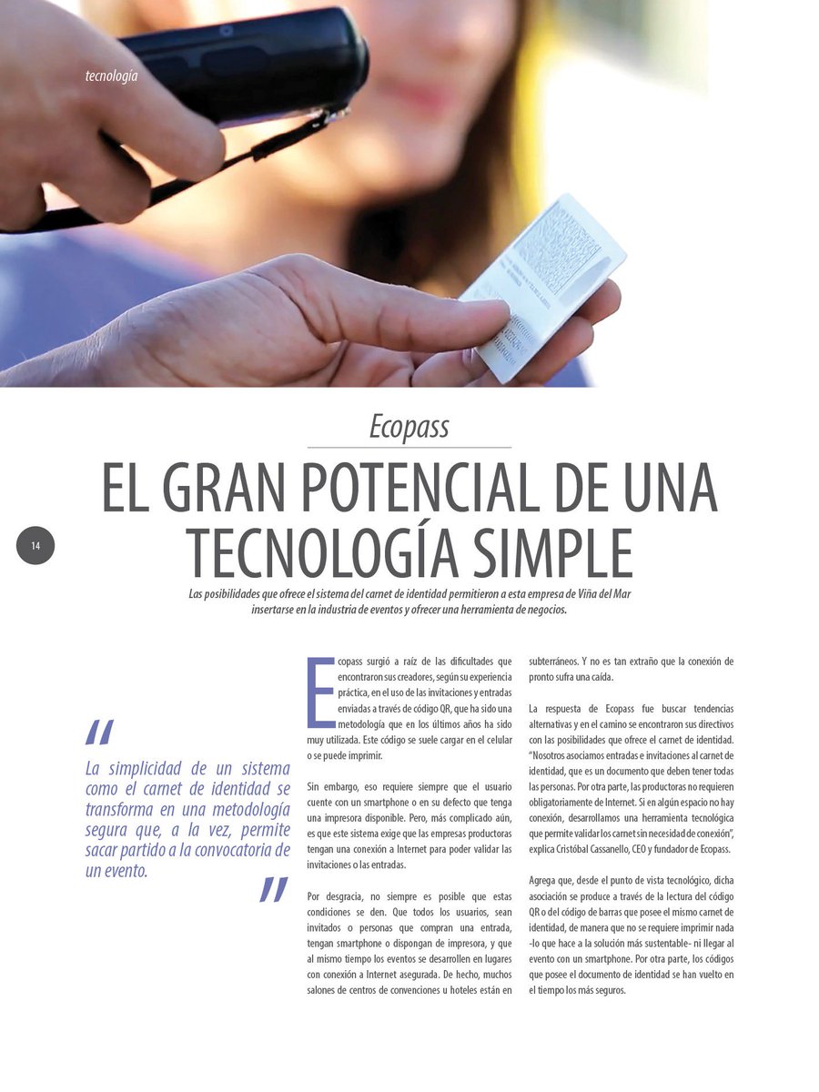 revista eventos tweet media