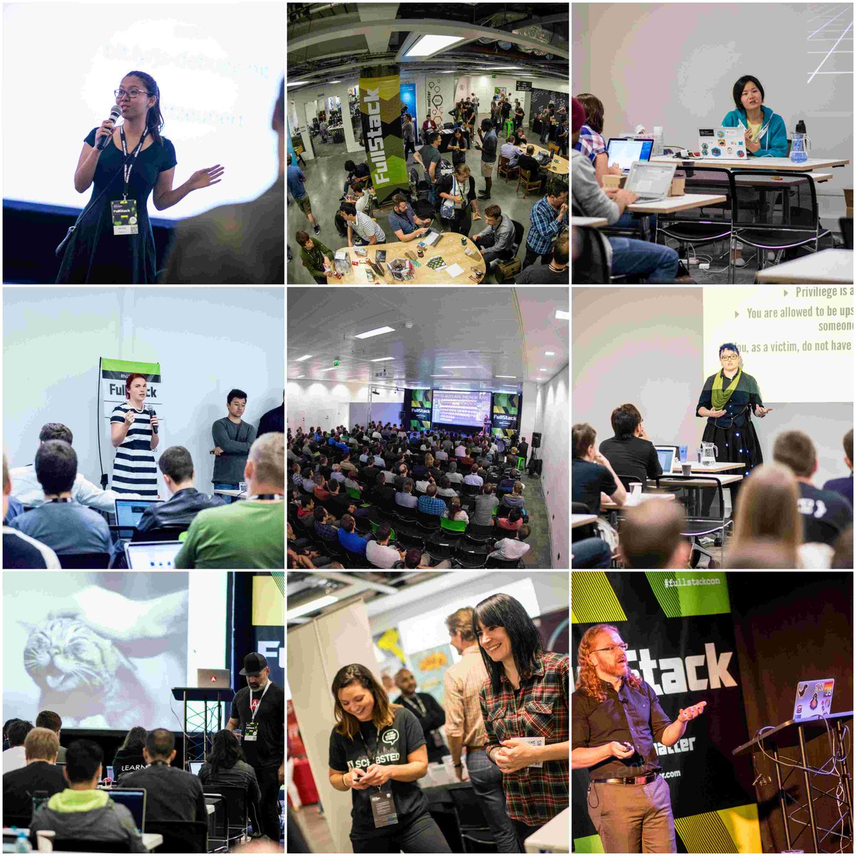 skillsmatter's tweet photo. Join #fullstackcon 2017, the conference on #fulllstack #javascript & #IoT. EB Tickets just Β£195 until 30 Sept. https://t.co/LmeiFmAII5 https://t.co/txGShBUZxC