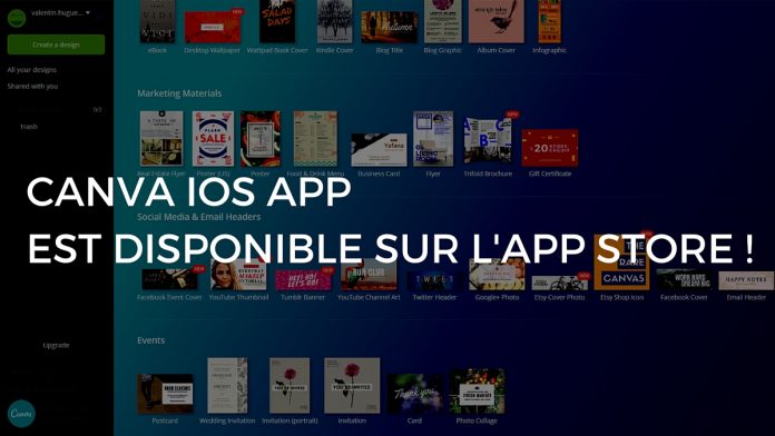Bonne nouvelle ;) : #Canva est disponible sur #iPhone !  bit.ly/2cHau5x    #iOSApp #iOS #CM #Mobilité