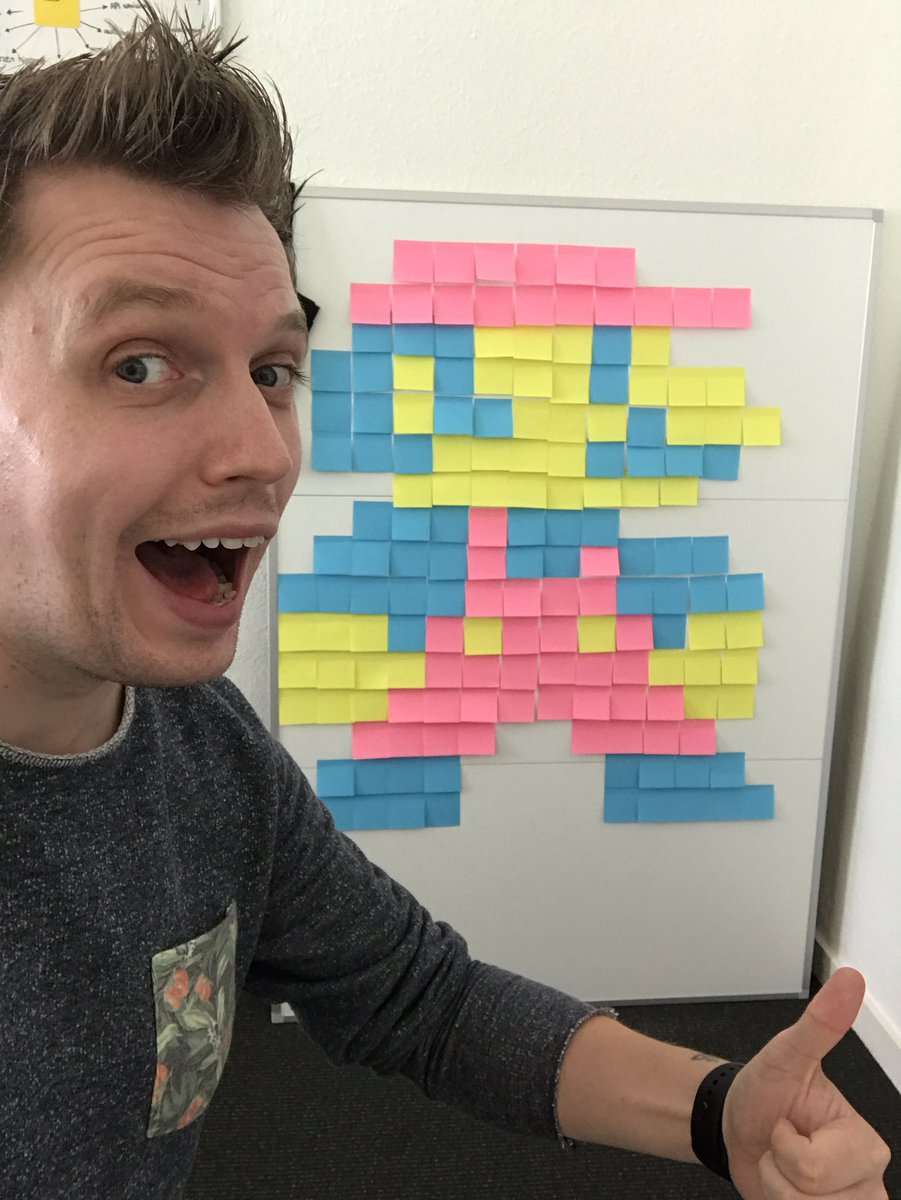 jfversluis's tweet photo. Myself and dear friend @devnl pimped our office a bit @Kembit #itsamemario https://t.co/oKqlaLC0KQ
