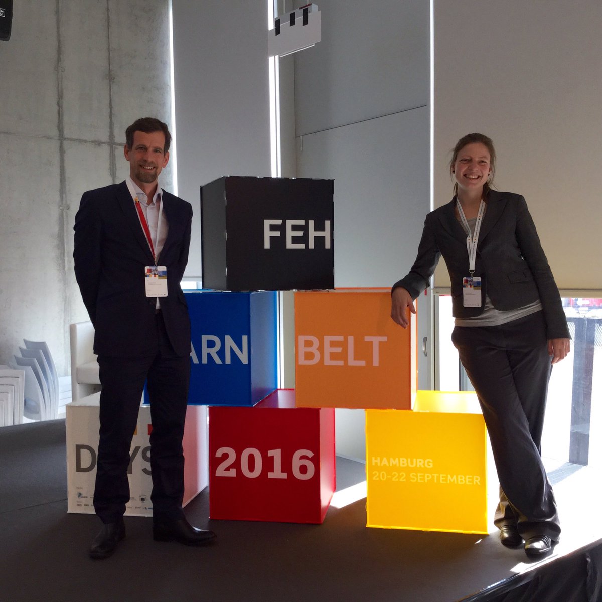 Give #thanks and #props to these two wonderful people, Stefan <a href="/wissen_nutzen/">Stefan Rehm</a> and Jana Görner. They are the #stars of #secretariat #FBD16🌟