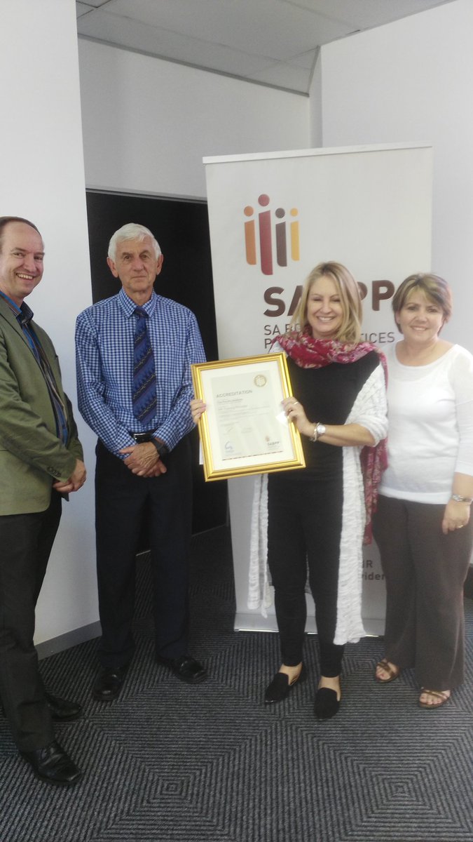 RonelCoetzee4's tweet photo. @ThePacificInst recieves their accreditation from @SABPP1 . Well done and welcome. https://t.co/bAd0MYzga0