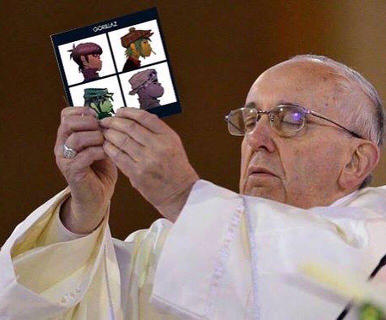 GorillazNorthAm's tweet photo. Hanging in there, @gorillaz fans? https://t.co/ziCkAtIzMe #Wait #Pray #Think #WeAllThink #Theories #OnLâchePas #Gorillaz #GorillazWatch https://t.co/YqDE95VvZw