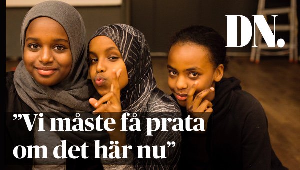 Fritidsgården i Hässelby lockar fler tjejer: "Vi är här för att prata om att killarna inte ska bestämma över oss".
dn.se/sthlm/tjejforu…