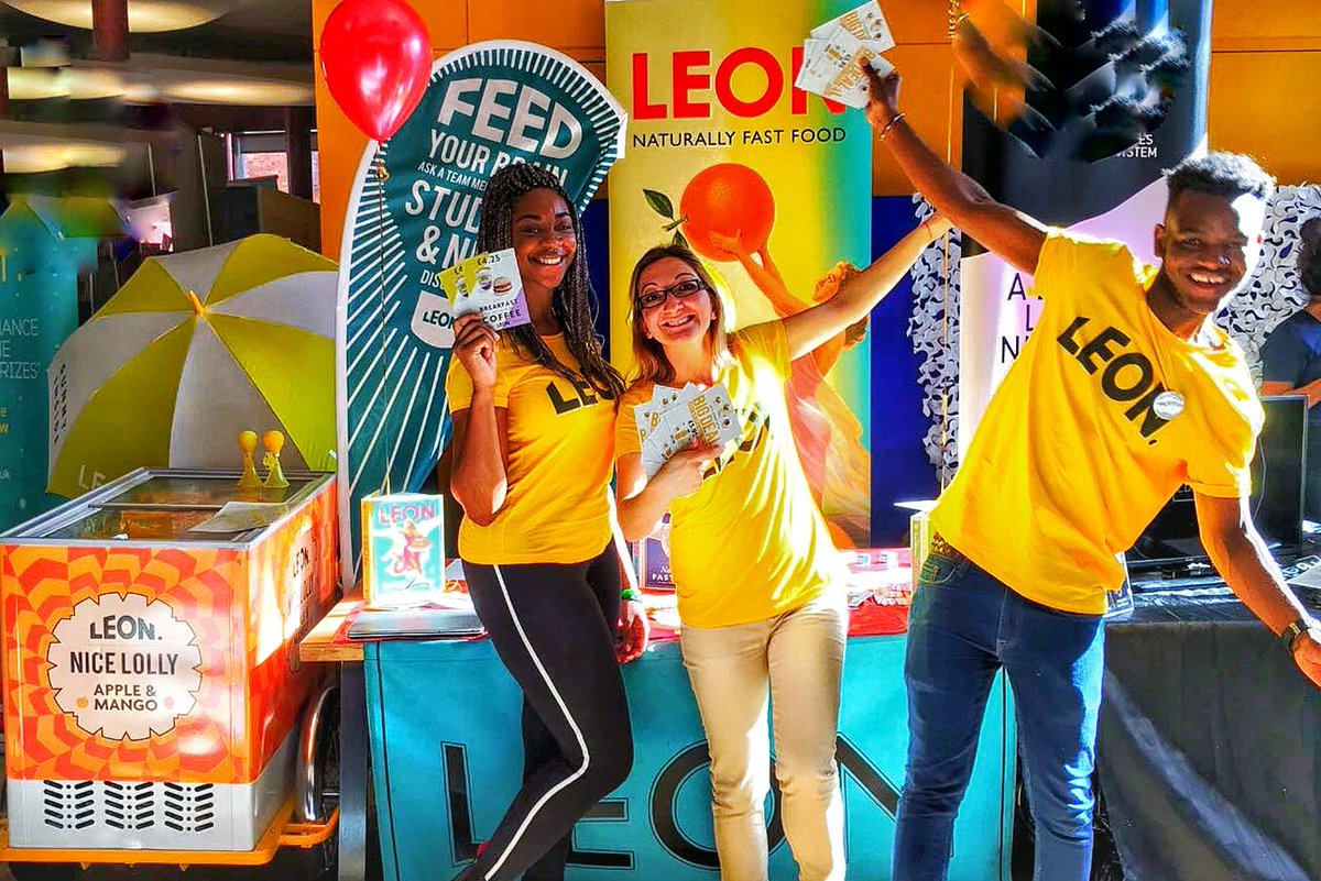 liliqgeorgieva's tweet photo. #LSE #leonrestaurants #FreshersWeek #freshers #freshersguide16 #15%discount Come and see our stand https://t.co/Y3k0KF9sEi
