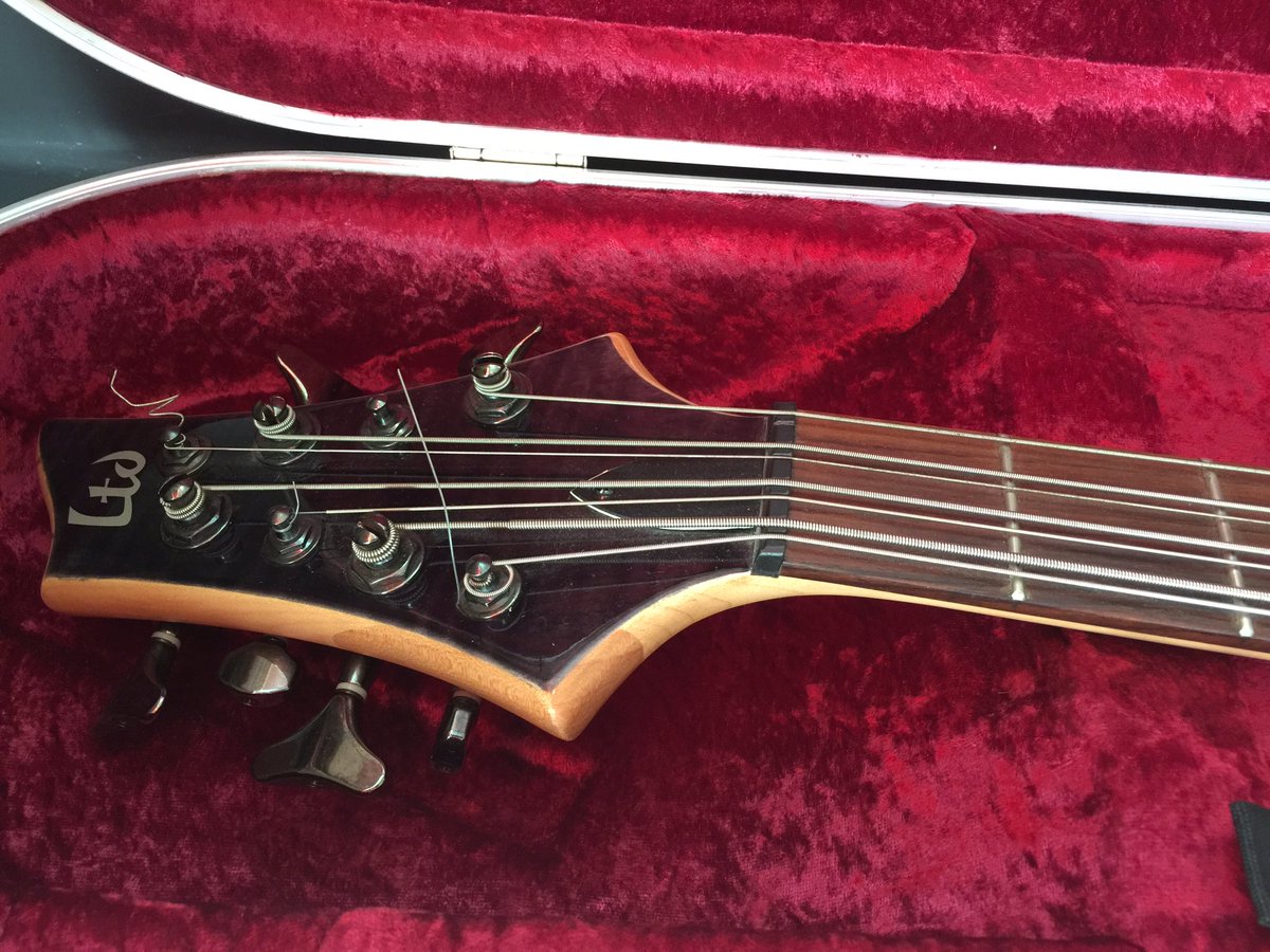 darkadrenaline9's tweet photo. @MMTortuga u like my new #octavebass ? New challenge for me to play this! #ESP #LTD #bass #guitar #music https://t.co/TwxY8AufC1