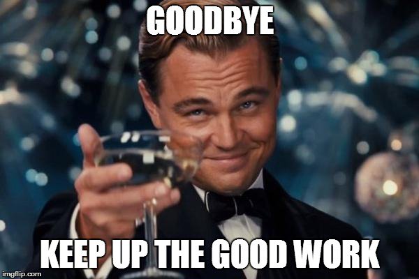 Goodbye @w3c, it's been 2 amazing years. May the force be with you. See you around.  Love ❤