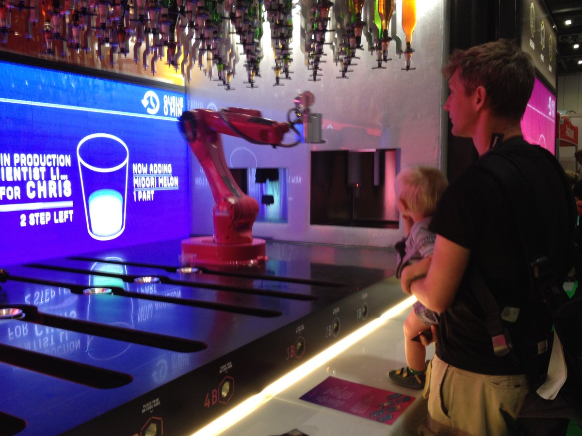 Wide-eyed <a href="/newscilive/">New Scientist Live</a> <a href="/newscientist/">New Scientist</a> #sciencerocks