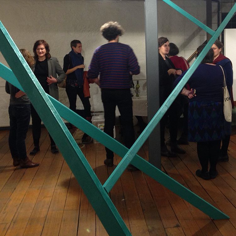 At the opening of Interposition by <a href="/LucyParakhina/">Lucy P</a> in the Top Gallery tonight. More info: salarts.org.au/event/interpos…
#tasindie #salarts