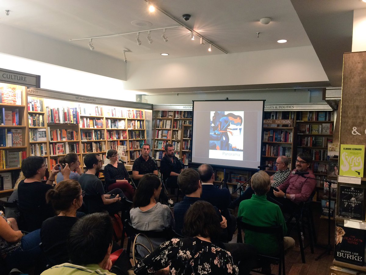 PABLOSOSPEDRA's tweet photo. Ayer en @mcnallyjackson con el equipazo de novelistas gráficos españoles #SpanishFever en #nyc #art #culture https://t.co/FX5lGLVBmH