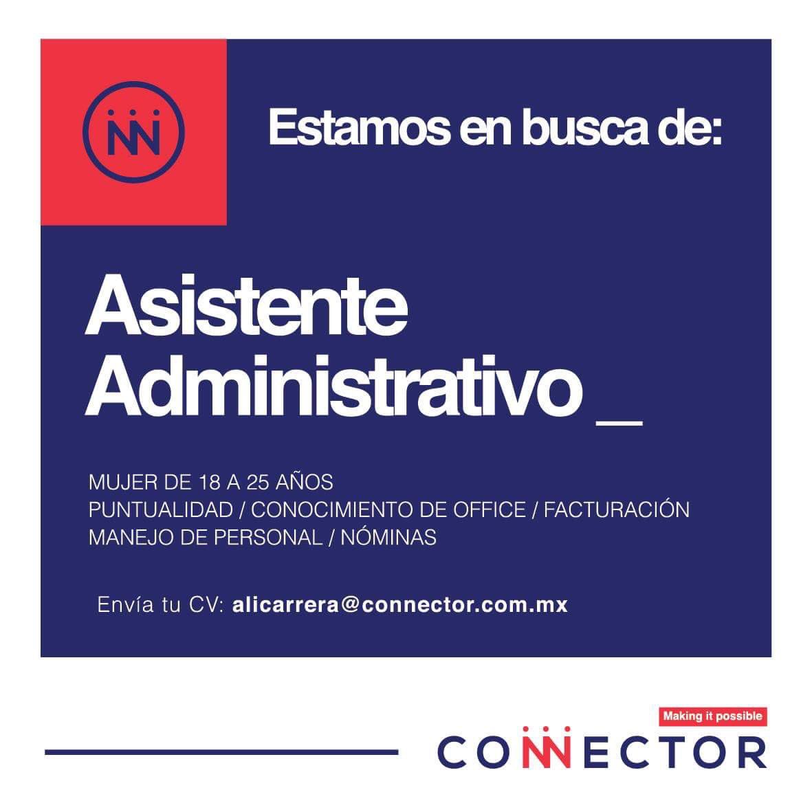 alicarrera's tweet photo. Por si saben de alguien que busque trabajo @ConnectorAgency https://t.co/nK8nbPLGqg