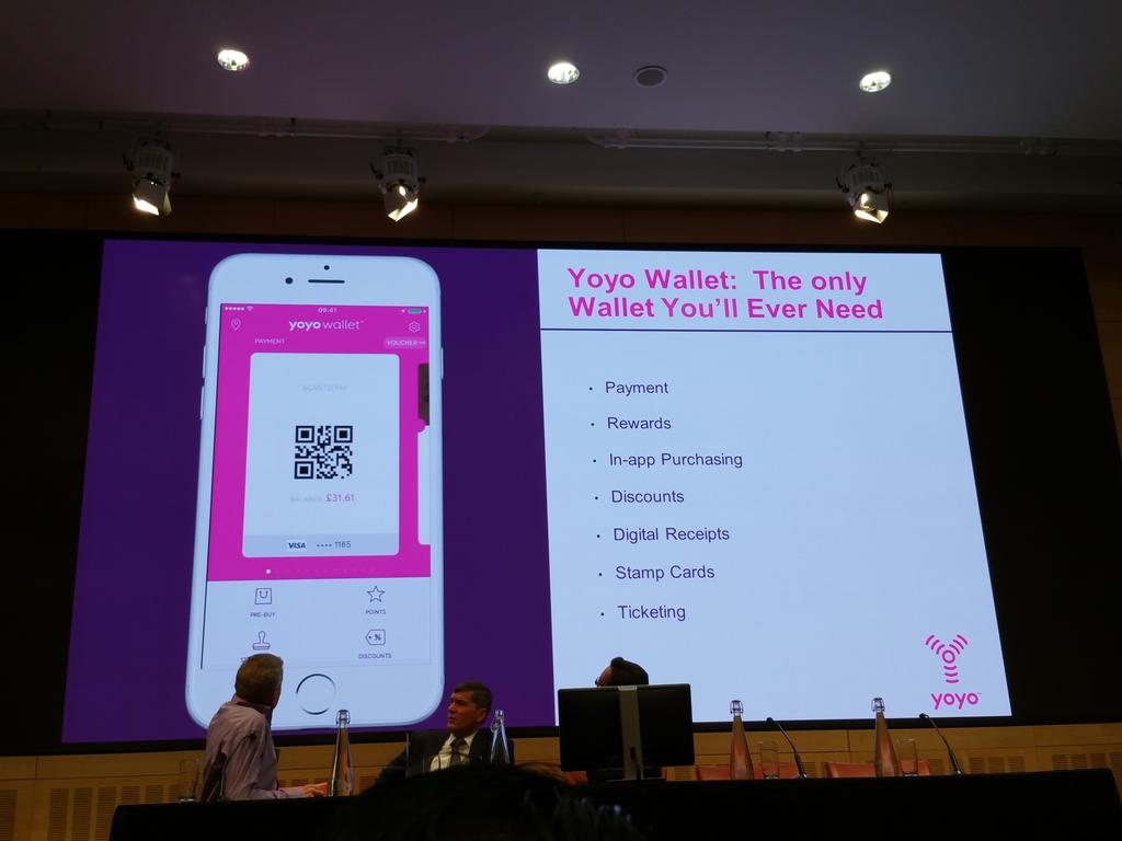 TramANguyen's tweet photo. Discovered today at #BBAFinTech @AlainFalys @yoyowallet great for #payment #reward #school #university #highstreet https://t.co/5X6zHjyMaM