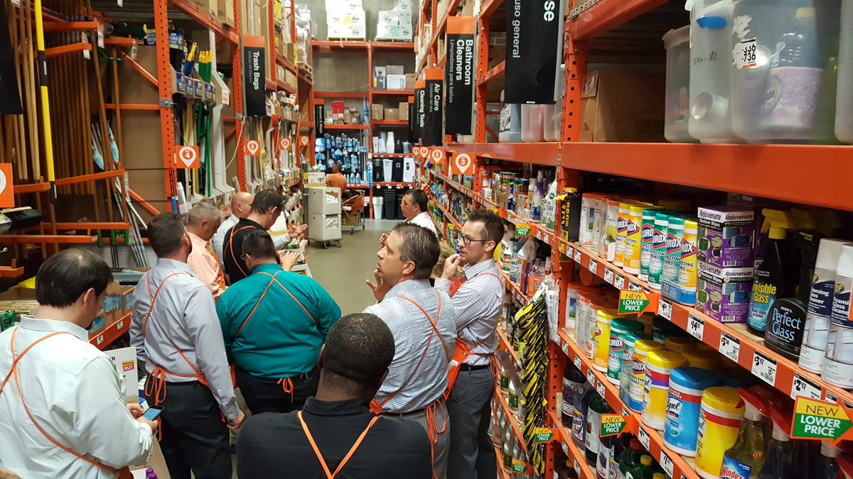 Walking the cleaning aisle looking for ways to expand