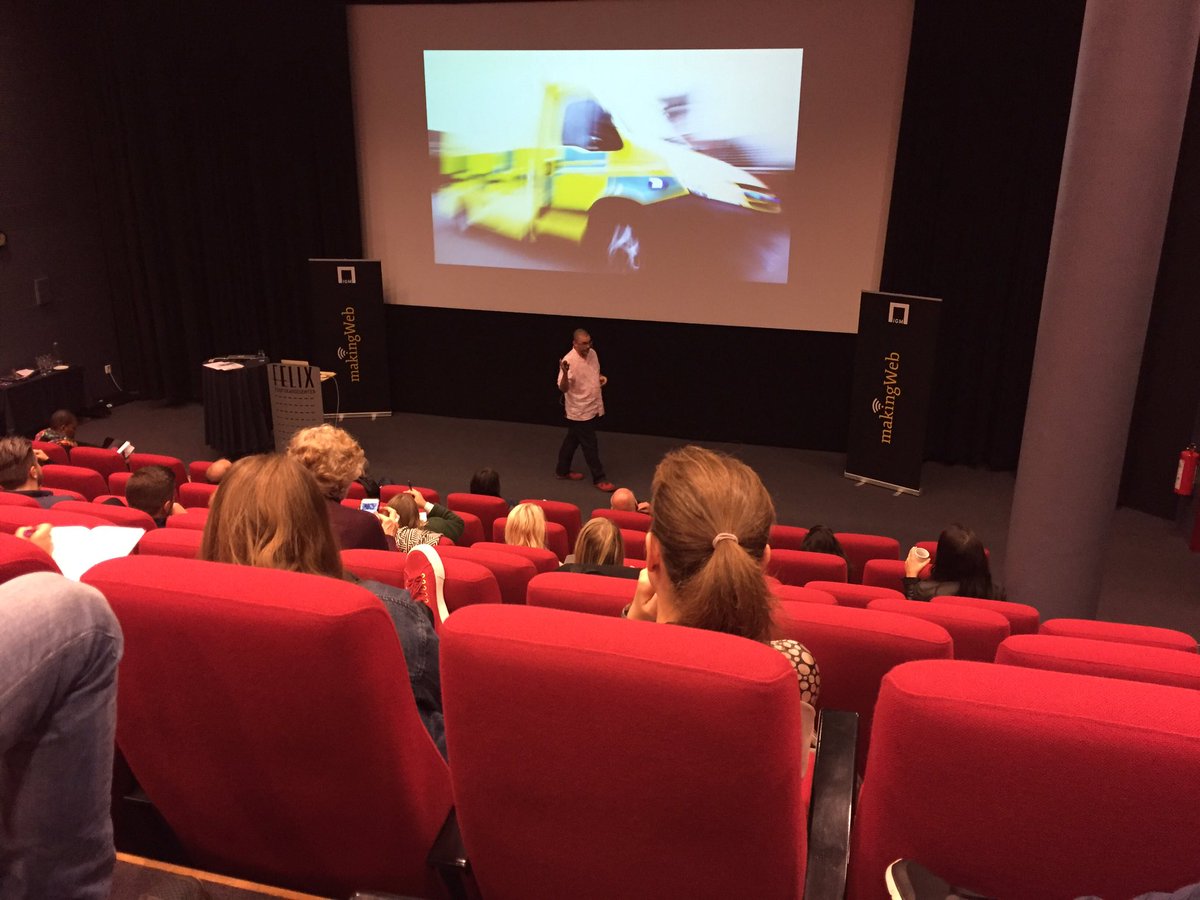 hellofredin's tweet photo. What a day. Tons of impressions and new knowledge. Looking forward to the next #makingweb https://t.co/tjNbY5FMCN
