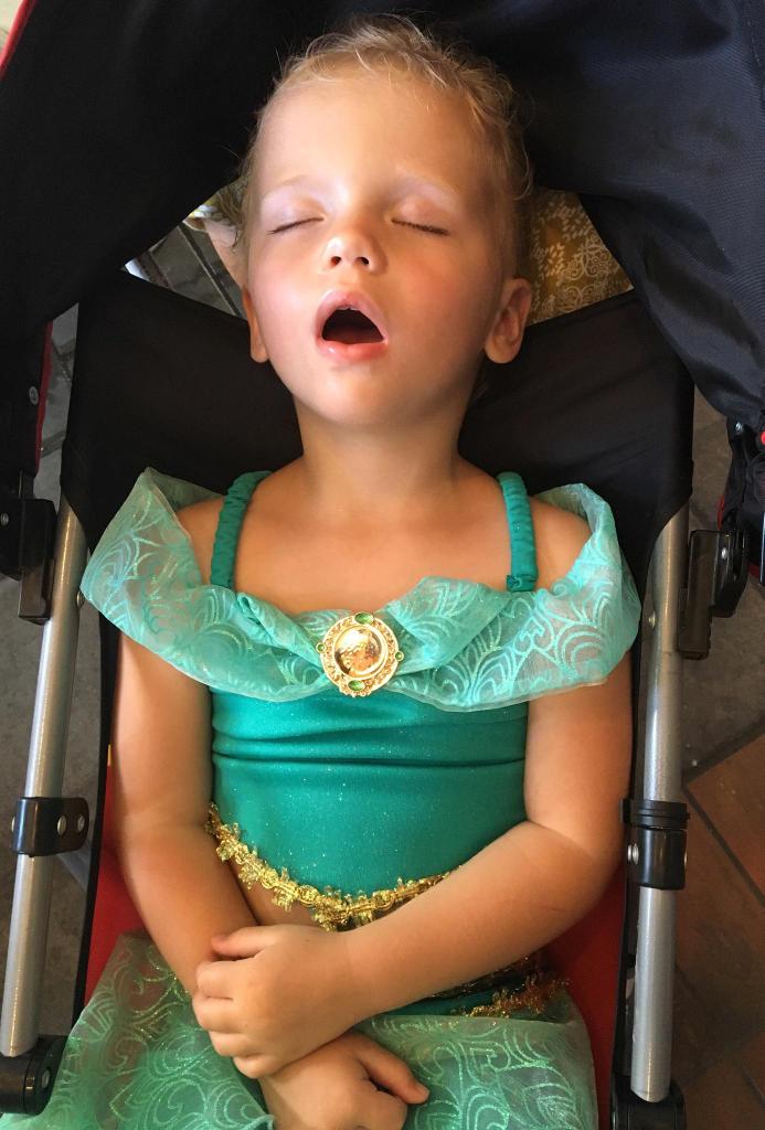 NRP2's tweet photo. Epiphany of the Day: There's no tired like a DISNEY tired.
#princessdown https://t.co/7d3GJVFbSA