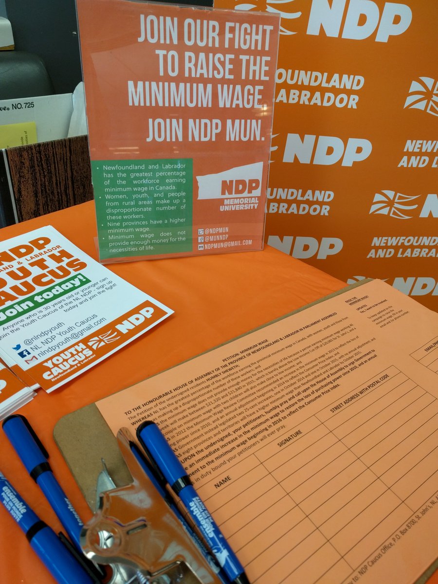 NDPMUN's tweet photo. We're all set up in the UC for #GIVE2016! Come by and sign our petition to raise the minimum wage or just learn more about getting involved! https://t.co/2NWQ7y79rJ