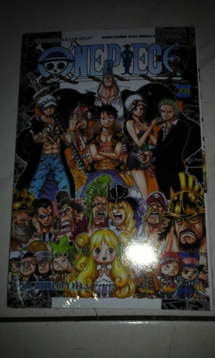 ii_zaly's tweet photo. One Piece Vol. 78 sudah terbit, @elexmedia @ManiakOnePiece @Official_KOPI @onepiecefanid #BeliKomikAsli #SupportOda https://t.co/lBGjOsp8Bd