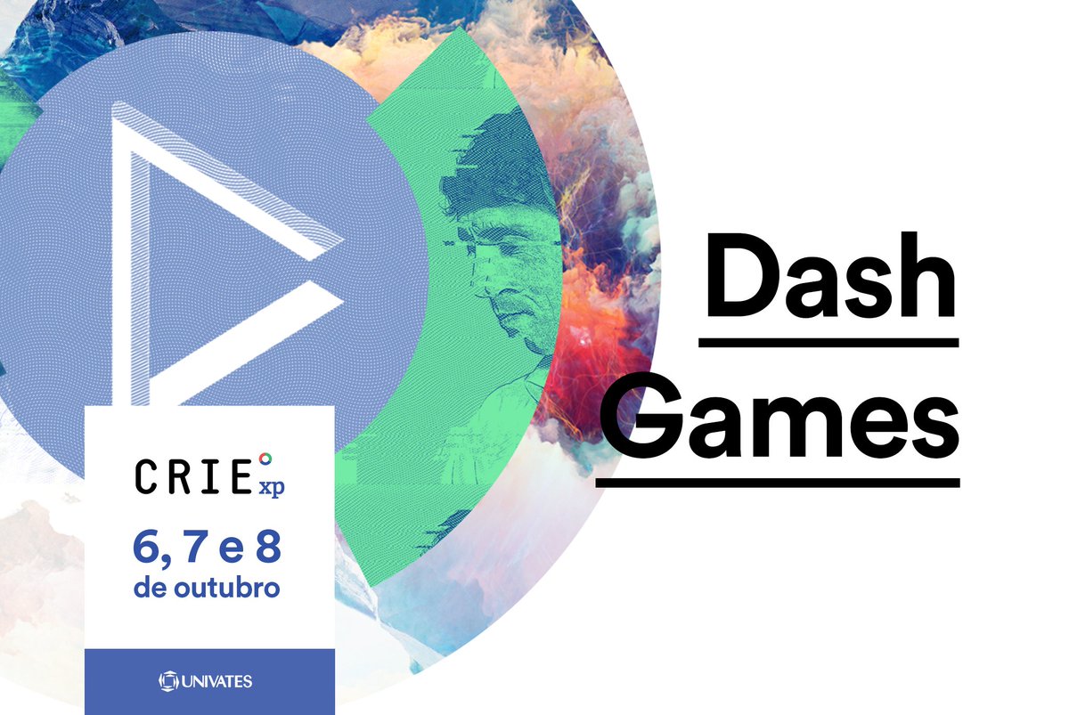 crieexperience's tweet photo. Durante o CRIE Experience vai rolar o Dash Games, um evento internacional de jogos digitais. https://t.co/S3PpBVvsxm https://t.co/GfX8Qifwp1