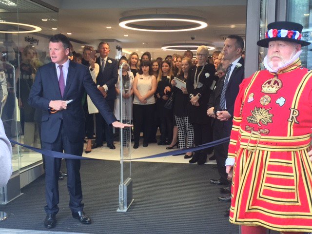 RichardHRBenyon's tweet photo. Thrilled to open £3m refurbished @CampHopson. Over 80 top new brands brought to Newbury. Big day for our town https://t.co/o8s7L8vsed