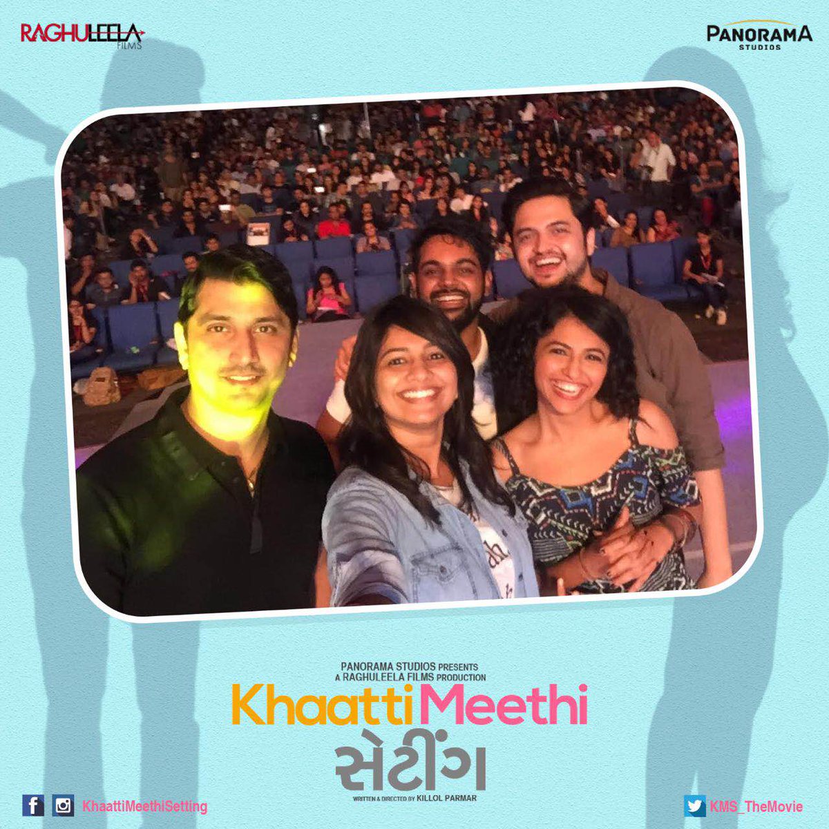 KMS_TheMovie's tweet photo. Launched #MaaroGlassKyaanChhe along with @marzipestonji @RJADITI @i_m_princegupta @divyangrt and @Manasirachh1 at #NAEMDJosh #Josh2016 https://t.co/Vw8SVHFtgJ