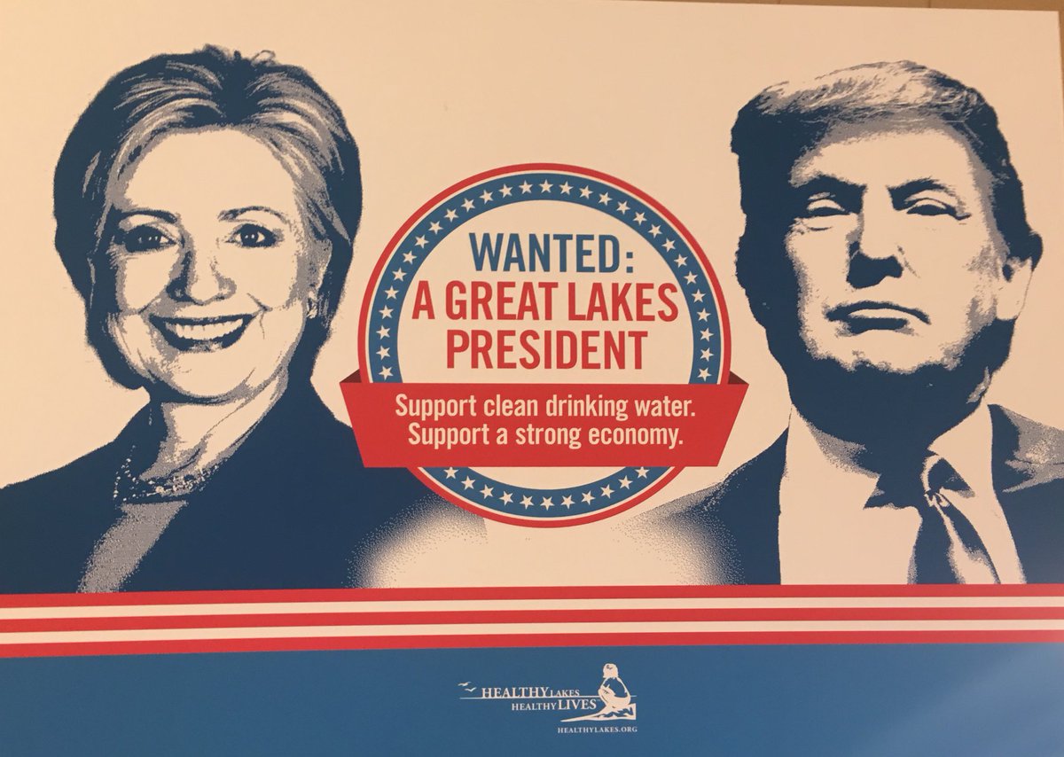 ActWithShedd's tweet photo. Today we're hearing from Trump and Clinton reps re: #GreatLakes restoration at the #HOW16 conference. Watch live at https://t.co/J4LUpIUJCq https://t.co/xAtksROtlq