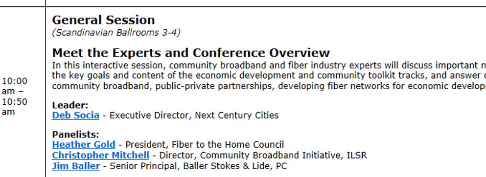 Oct 19 Look forward to fiber/broadband overview w @JimBaller @communitynets @dsocia @MuniNetworks @bbcmag bbcmag.com/minneapolis/ #BBCECO16