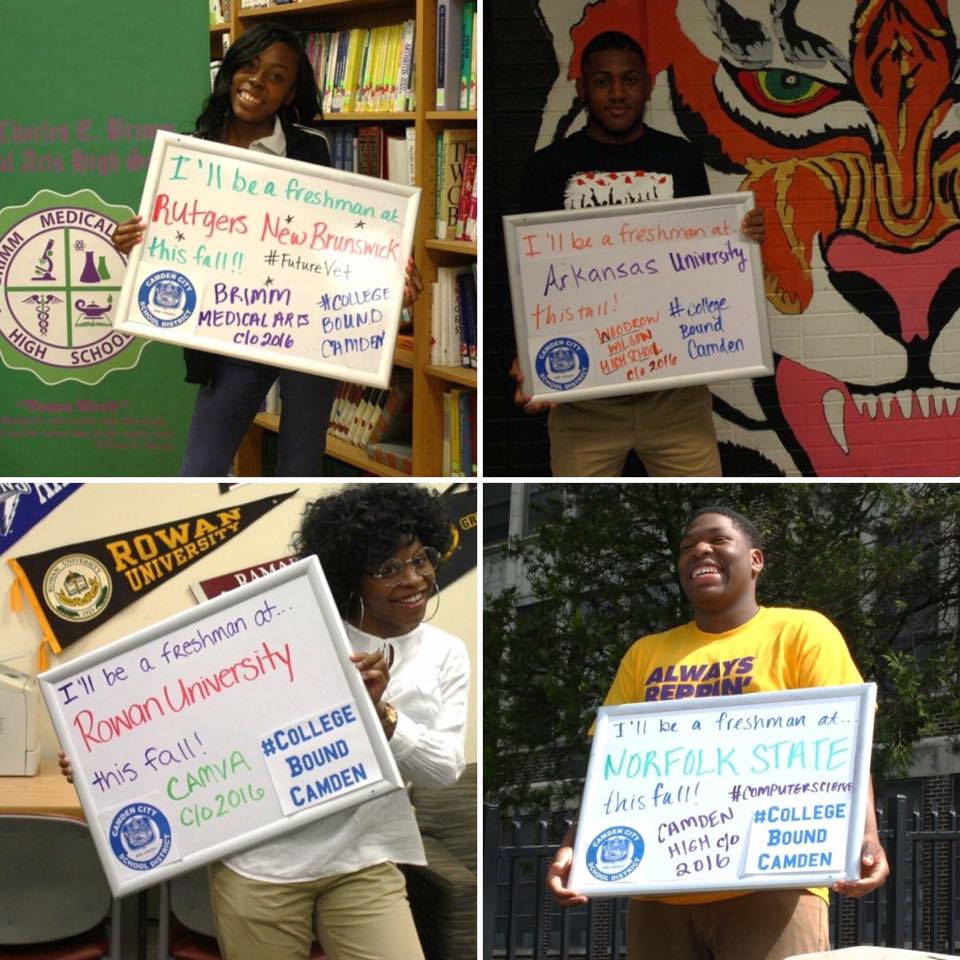 CamdenSchools's tweet photo. Natl #GearUpWeek is the right time for #CollegeBoundCamden scholars to start planning how to pay for college! https://t.co/3sKNW4lLEm https://t.co/l2YFYLNrXf