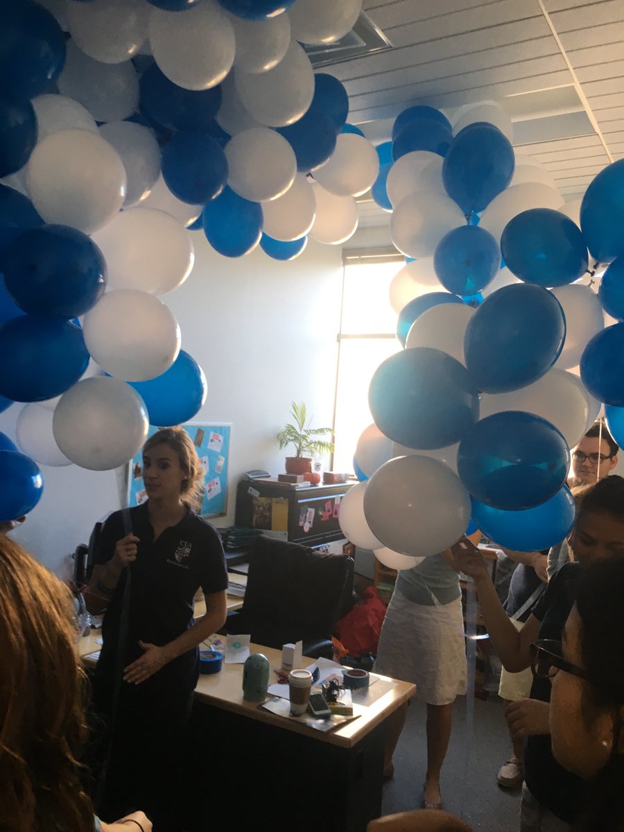 LivingCatholicU's tweet photo. All the balloons for freshcheckday setup! Come to the Pryz Great Rooms from 11am-2pm today! #mentalhealth #CUthere #cuacv https://t.co/xIBAN0qiU6