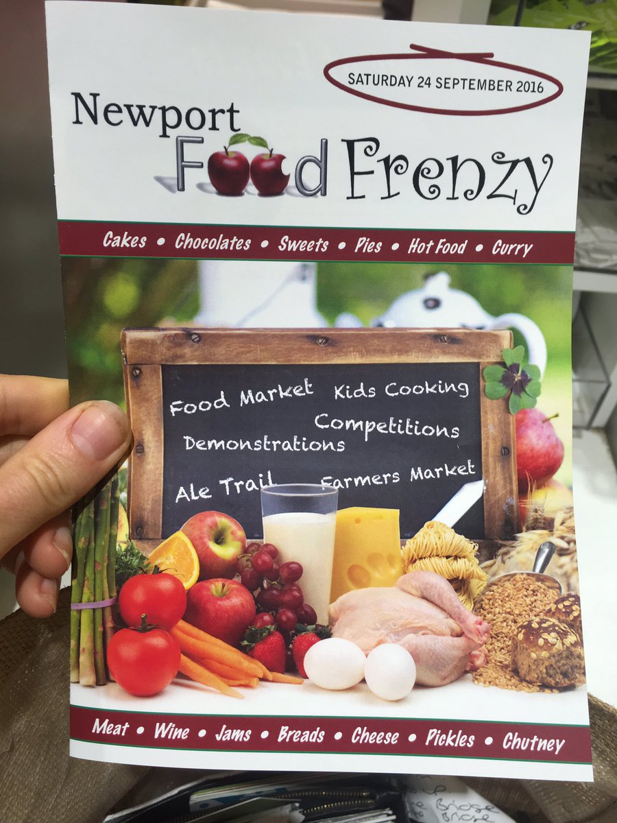 Get down to <a href="/FoodNewport/">NewportFoodFrenzy</a> this weekend <a href="/Fit4_the_Future/">Craig Slow</a> will show you how to make healthy, clean, pre, post workout, energy boosting snacks