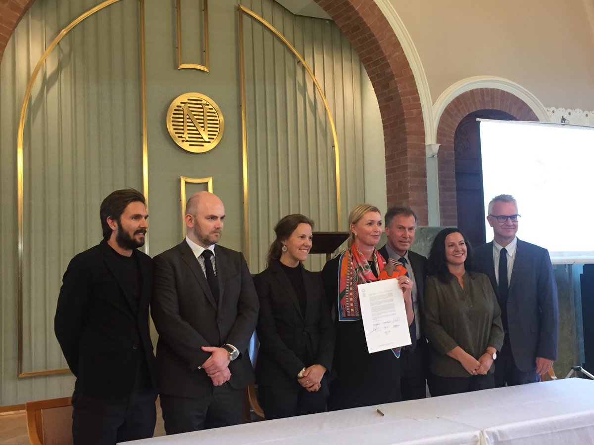 At launch of #Oslo peace week - Oslo Urban Peace Week - look forward to working with <a href="/oslopeaceweek/">Oslo Urban Peace</a> on inaugural one in Sept 2017