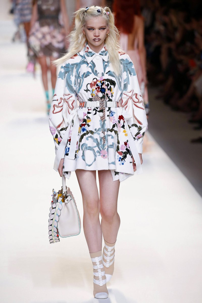 BoF's tweet photo. Straight from the runway: Every look from @Fendi! https://t.co/Q62KEmhHvU #MFW #BoFW https://t.co/u8t42ONoBG