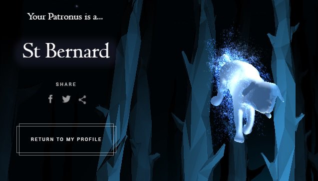 Justin Carreiro on Twitter "Apparently my Patronus on