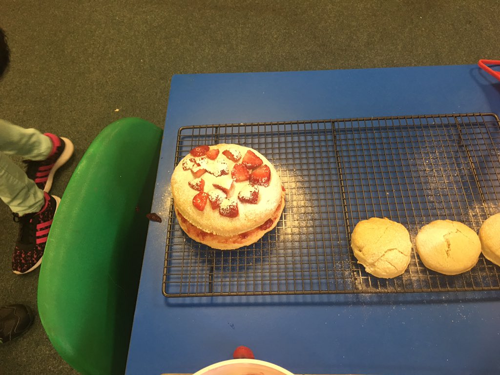 CSS_Primary's tweet photo. Strawberry shortcake! Delicious! https://t.co/vPvVIEYtYx
