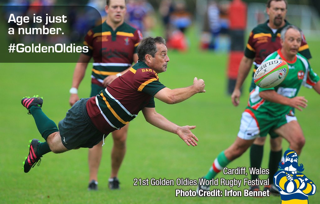 RugbySpy's tweet photo. #RT @G_O_Sports Chicago Scrum Half during #GOR16 #GoldenOldies Festival #Cardiff- Proof that age is just a number! https://t.co/QUtzR0fjWs
