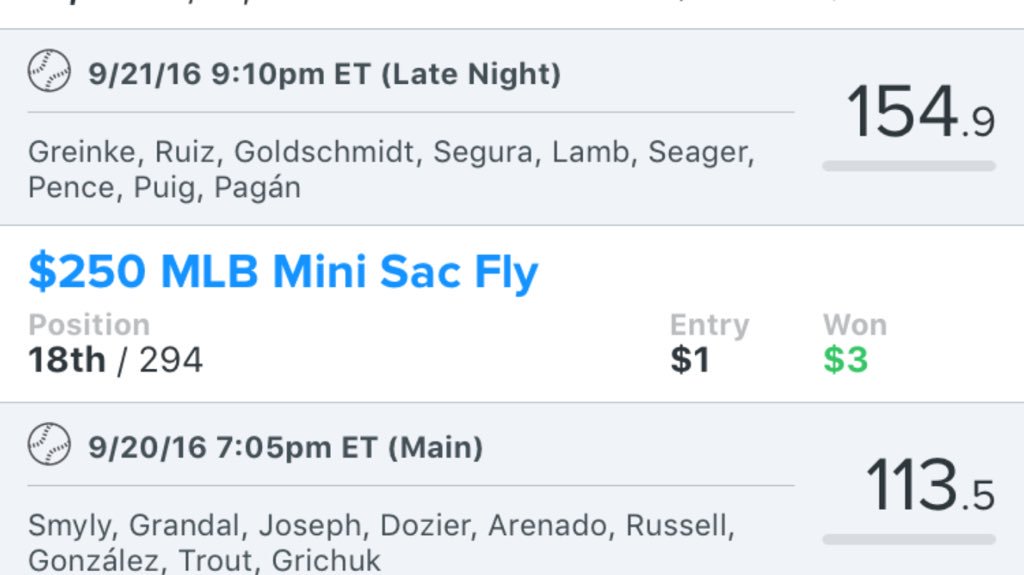 DFS2Deep's tweet image. GPP line for Late night! #DFS