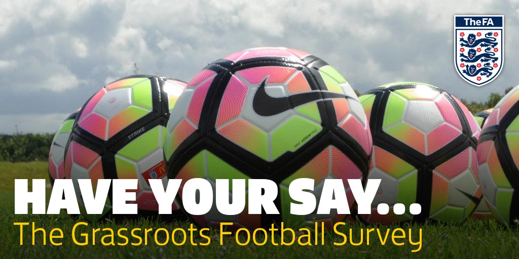 The FA's 2016 Grassroots Football Survey is now OPEN. Have your say on Staffordshire FA via survey.euro.confirmit.com/wix/7/p1852894…
