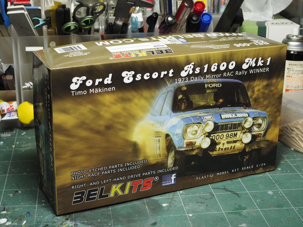 BELKIT『フォード エスコート RS1600 Mk1』の製作記録 - posfie
