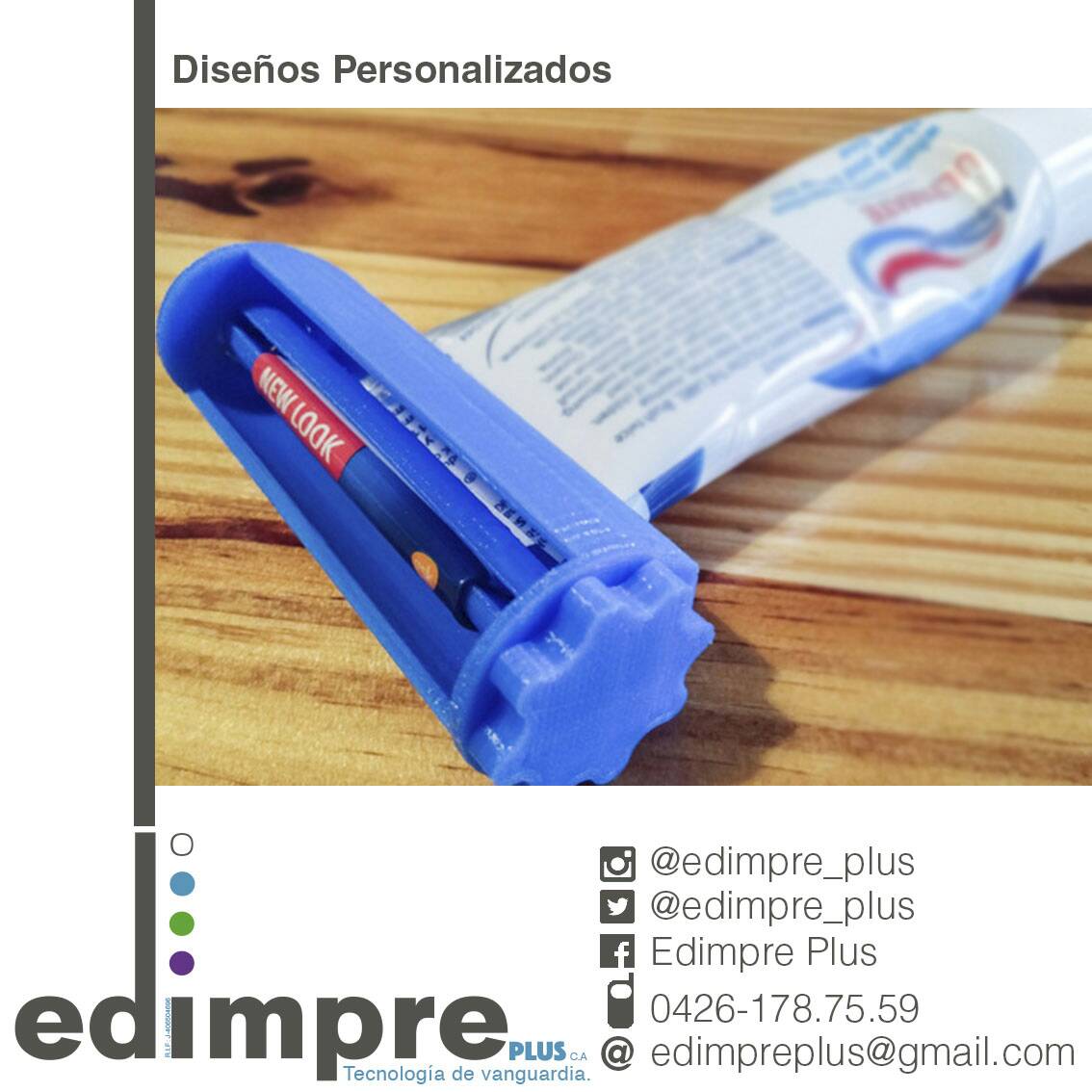 Edimpre_Plus's tweet photo. Sácale provecho a la impresión 3D! 
Contactanos al 0426-178.75.59 https://t.co/WB3bxfYVGB