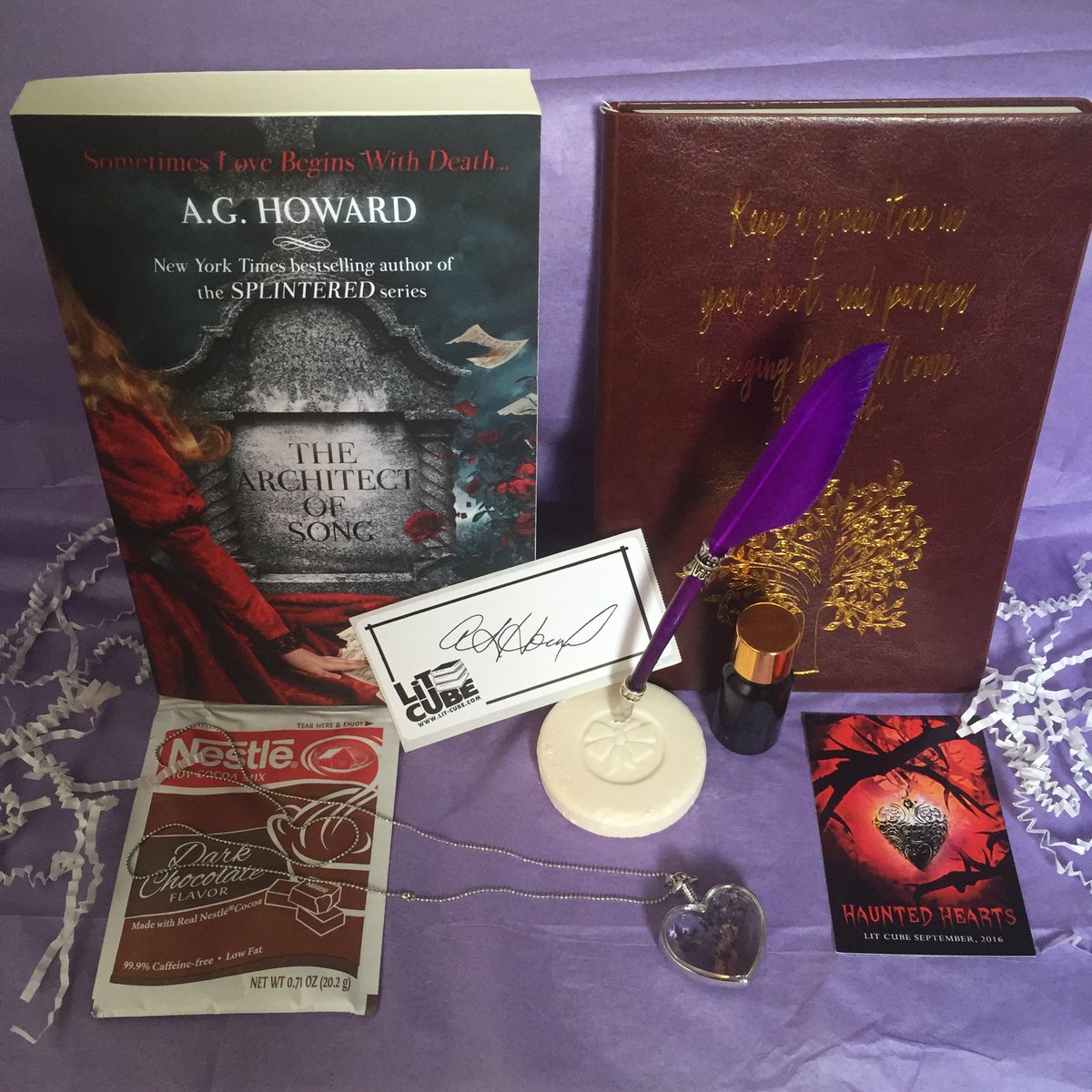 RabidReads's tweet image. August's HAUNTED HEARTS #LitCube curated by A.G. Howard. #Readerbox #Unboxed #Bookstagram instagram.com/p/BKqViFXD1WT/
