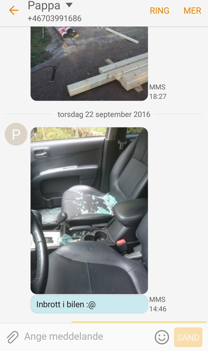 Helt otroligt att folk inte kan låta andras saker vara ifred