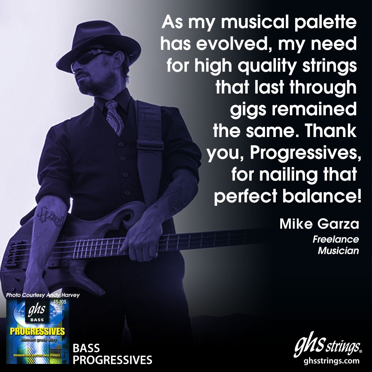 ghsstrings's tweet photo. #GHSartist #MikeGarza is featured in #GHSArtistQuotes! Follow this talented multi-instrumentalist: @jangomike #GHSstrtings #bass #freelance https://t.co/xmCzF1Q2NU