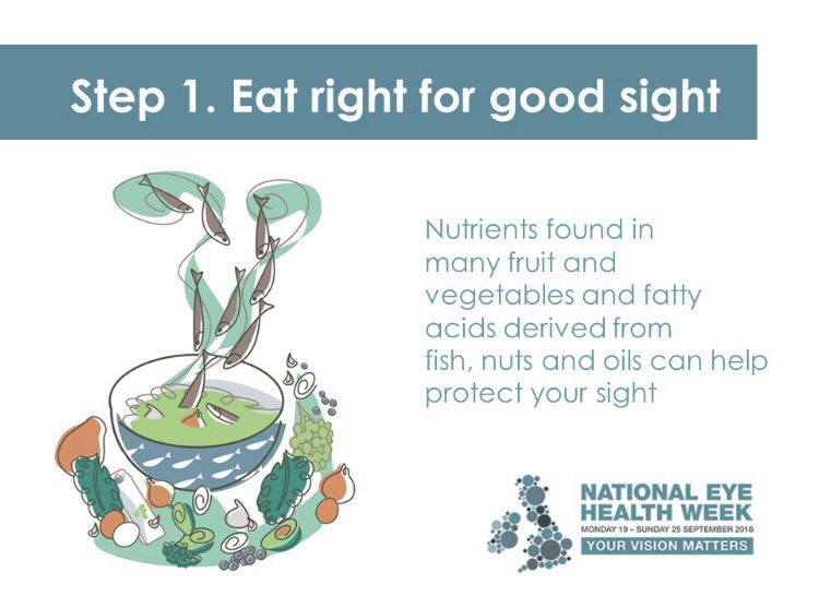 as_matharu's tweet photo. Eat right for good sight #NationalEyeHealthWeek #theopticians #optician #dunmow #greatdunmow https://t.co/UHP0IVq3JZ