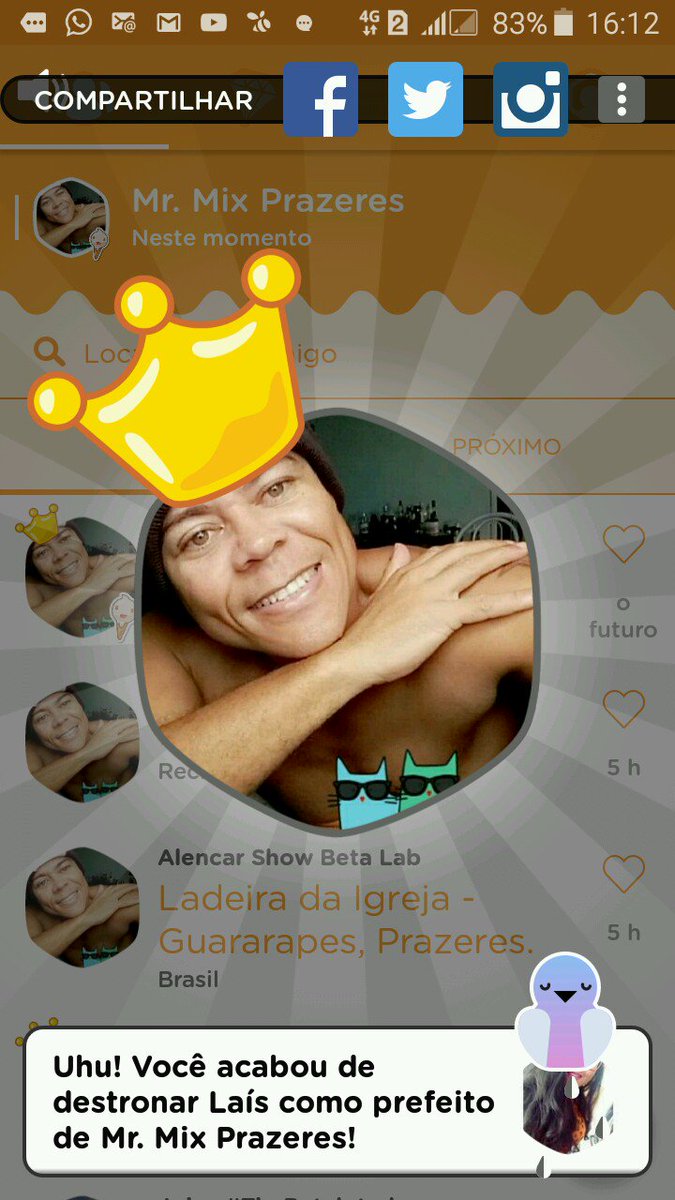 I'm at Centro de Prazeres in Jaboatão Dos Guararapes, Pernambuco w/ <a href="/raphabrrbs/">Rafael Braz</a> <a href="/uirieber/">EBER CRUZ</a> swarmapp.com/c/635oDq13Pmi