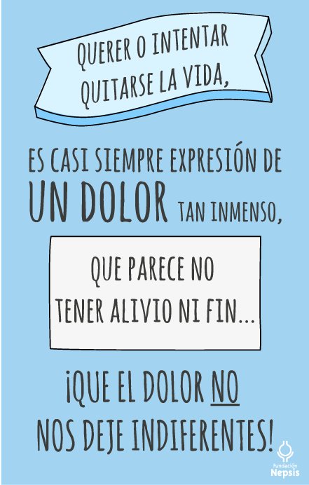 FundacionNepsis's tweet photo. Que el dolor no nos deje indiferentes. #WSPD #WorldSuicidePreventionDay @FundJoseIgnacio @IASPinfo https://t.co/AER6DDJ6l7