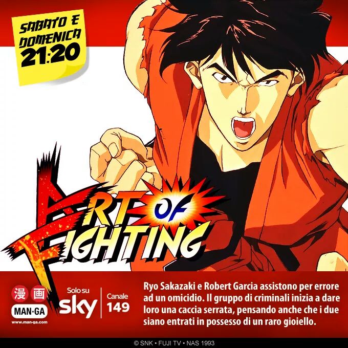 Manga149's tweet photo. Tra poco: The Art of Fighting! https://t.co/R12tVnTVW6