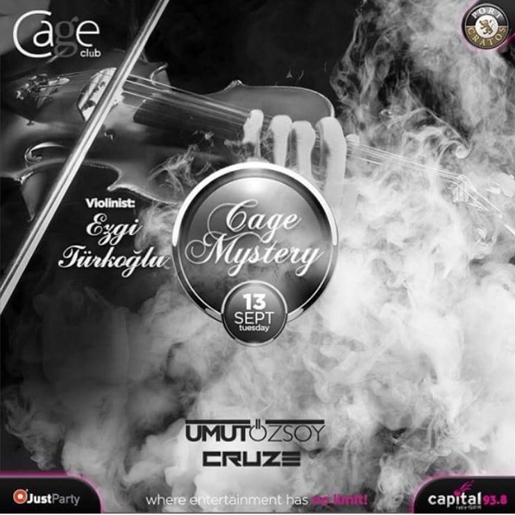 13 Eylül Kıbrıs Cage Club 🎻 #umutözsoy #ezgitürkoğlu #cyprus